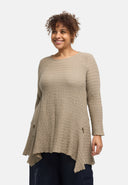 Tunic 'Marella' – Meascán cadáis, foirm-fhada