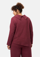 'Vigna' tunic — struchtúrtha cadás-streach agus gearradh sofaisticiúil