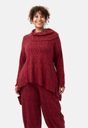'Amande' Tunic – Cut asiméadrach & cruth sníomhúil