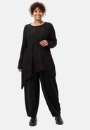 'Ombra' tunic – gearradh assiméadrach agus titim shreafaí