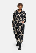 'Oria' coat – cotton stretch, knee-length