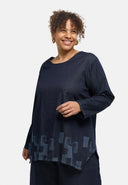 'Tunika' Nila – Dark Denim, Priontáil Laser