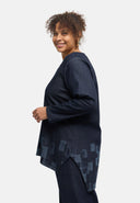 'Tunika' Nila – Dark Denim, Priontáil Laser