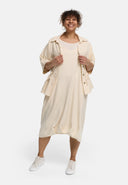 'Linaya' Pinafore Dress – airy & soft made from cotton-linen